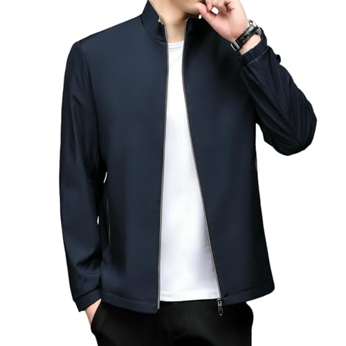 Veste col montant pour homme style médiéval veste légère mi-saison