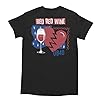 UB40 Red Red Wine Front & Back Print Adult Short Sleeve T Shirt Reggae Pop Vintage Style Graphic Tees, Black, Large #2