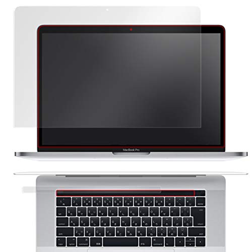 PETtB KX̍dx dx9Hfލ̗p MacBook Pro 15C` (2019/2018/2017/2016) Touch BarV[g p { tیtB OverLay Brilliant 9H O9HBM