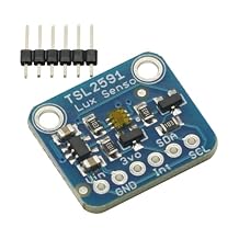 TSL2591 IIC I2C Light Sensor Breakout Module High Dynamic Range Optical Sensor Digital Board TSL25911FN 3.3V 5V