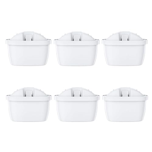 AquaStrata filtros de agua compatibles con los filtros BRITA do wody MAXTRA PRO Pure Performance, nuevo - reduce las impurezas, el cloro, los pesticidas y la cal (Pack de 6)
