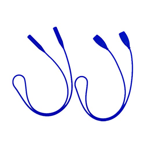 Kalevel® 2pcs Sports Eyeglass Strap Silicone Eyeglass Holder for Kids Men Women