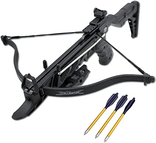 Snake Eye Tactical Cobra-System Self-Cocking-Pistol Crossbow 80 lbs 225 FPS Snake Eye Tactical Cobra-System Self-Cocking-Pistol Crossbow 80 lbs 225 FPS