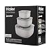 Produktbild Haier  Set aus 3 luftdichten Aufbewahrungsboxen für Lebensmittel/transparenter Deckel/spülmaschinensicher/für Kühlschrank, Gefrierschrank & Mikrowelle geeignet/verschiedene Größen / HAGSM4080