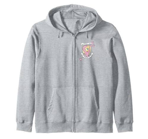 Sweat à capuche Fluttershy en coton doux aux finitions soignées