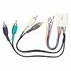 Metra Electronics 70-8112 Radio Wiring Harness for Toyota Amp Integration 15 Pin