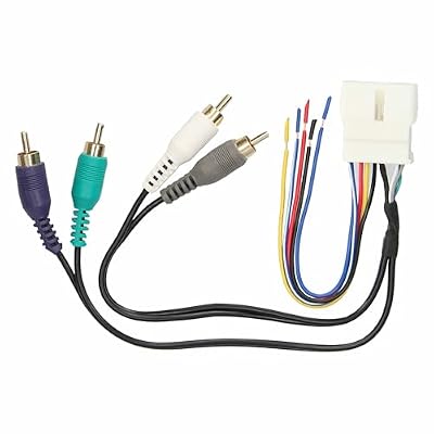 Metra Electronics 70-8112 Radio Wiring Harness for Toyota Amp Integration 15 Pin