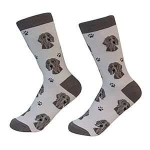 Dog Breed Socks Sock Daddy Unisex by E&S Pets