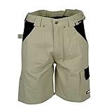 Dos bolsillos traseros. Cofra V057-0-00.Z46 Saragossa - Pantalones cortos (talla 46), color caqui y negro