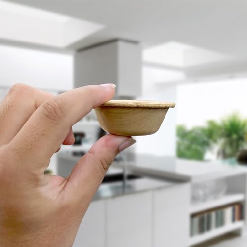 Raj 2.5 Disposable Palm Leaf Dipping Bowls | 100 Pack | Ideal for Parties, Picnics, and Events