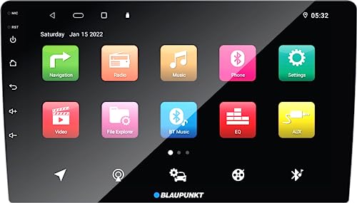 Image of BLAUPUNKT Key Largo 980-9 inch + BC DH3.1, 2GB RAM+32GB ROM, Android 10.0 OS, AHD Camera Support, Phonelink, Bluetooth, USB, AUX in