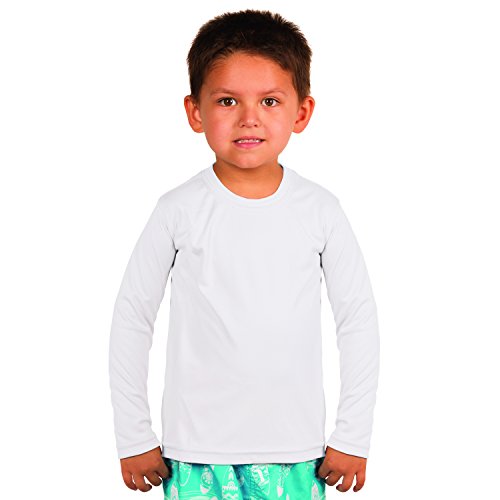 Vapor Apparel Toddler UPF 50+ UV Sun Protection Outdoor Performance Long Sleeve T-Shirt