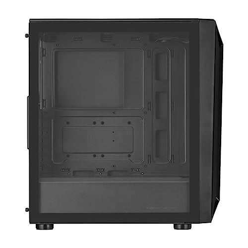 Cooler Master CMP 510 Boîtier PC - Châssis Moyen Tour avec Bande ARGB, Façade Avant Mesh, 3 x Ventilateurs ARGB 120mm, Panneau Latéral Verre Trempé, Refroidissement Polyvalent, Cage PSU Ventilée