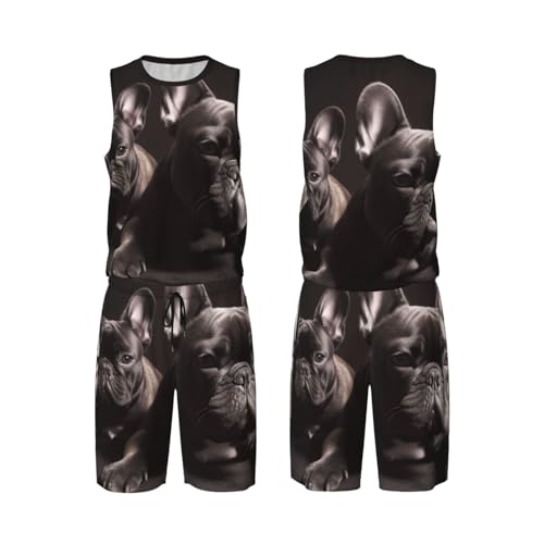 Maillot de basket-ball pour homme gilet et short anti-transpiration pour pivot