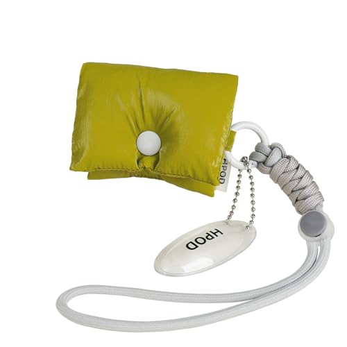HPOD Compatible con la Carcasa del teléfono móvil airpods Pro, Bolso de Auriculares de Chaqueta de Moda y Moda, con Cuerda portátil (Verde)