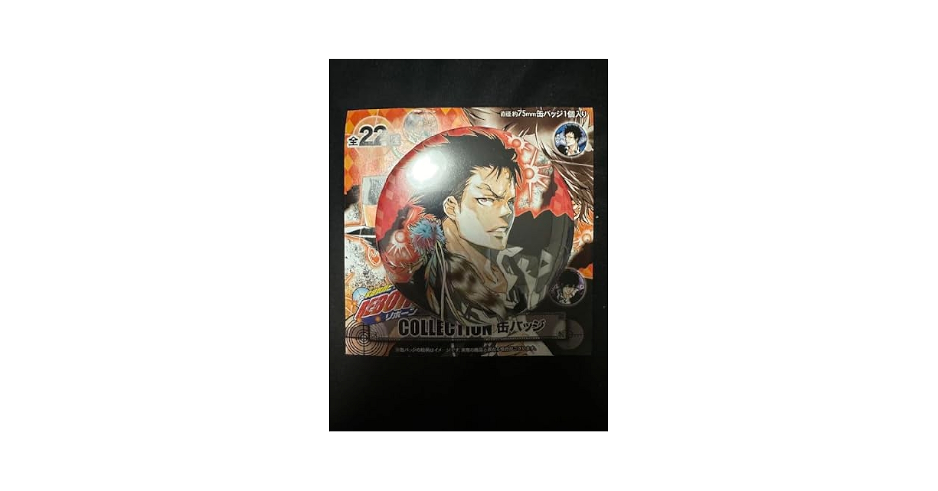 家庭教師ヒットマンREBORN リボーン　コレクション缶バッジ　ザンザス 家庭教師ヒットマンREBORN リボーン コレクション缶バッジ ザンザス