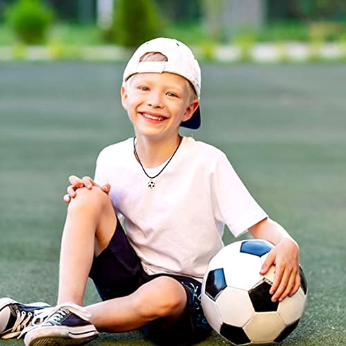 Soccer Ball Pendant Necklace Party Supplies 24 Pack Christmas For Boys Girls Goodie Bag Filler For Sports Party Favor Birthday Decor School Classroom Reward Carnival Prize Party Gifts For Baby Shower #TOP4