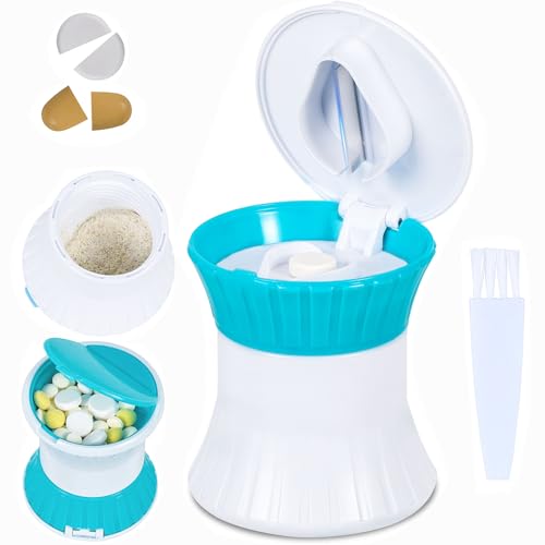Giramika 3-in-1 Pill Cutter Crusher