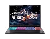 acer Nitro 16S AI Copilot+ PC Gaming Laptop | AMD Ryzen AI 9 365 Processor | NVIDIA GeForce RTX 5070 Ti Laptop GPU | 16' WQXGA IPS 180Hz Display | 32GB DDR5 | 2TB Gen 4 SSD | Wi-Fi 6E | AN16S-61-R5K4