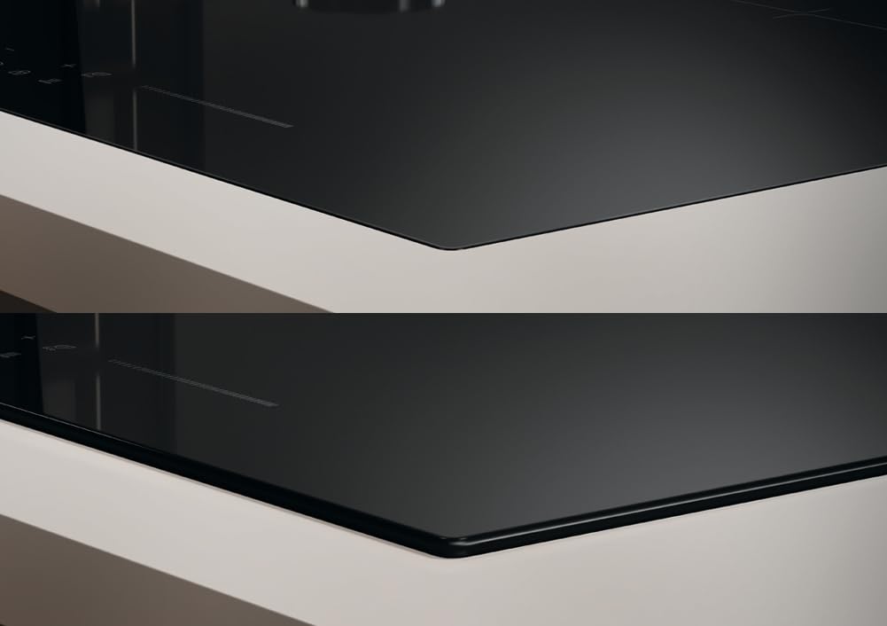 Candy Moderna CIDD633C Plaque à induction, 3 zones, 60 cm, 9 niveaux de puissance et booster, 7,2 kW, commandes coulissantes, indicateur de chaleur, verrouillage de sécurité, alerte surchauffe et