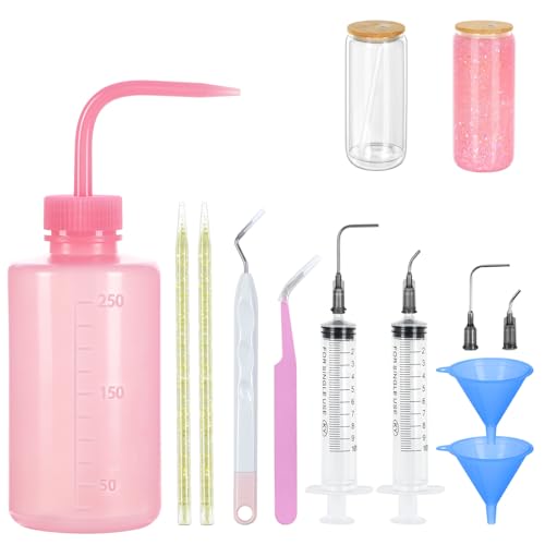 13 Stück Schneekugel Tumbler Zubehör, DIY...