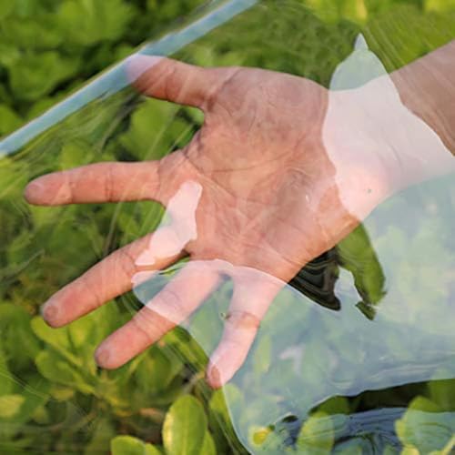 Bâche en vinyle transparent robuste imperméable et bâche bâche extérieure bâche de protection isolante - 3