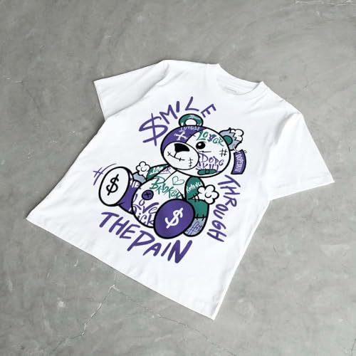 Image of DopeSkill Graphic Tee Streetwear Hip Hop Hypebeast Street Style Unisex T-Shirt Sneaker Colour Matching Shirts Cute Graphic