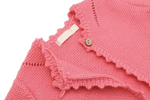 Image of Lilax Baby Girls' Long Sleeve Shrug, Knit Girls Cardigan, Childrens Bolero