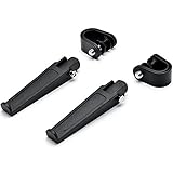 vulcan mean streak 1600 special edition  Krator Black Anti-Vibrate Engine Guard Foot Pegs + Clamps For Kawasaki VN Vulcan Classic MeanStreak Nomad 1600