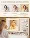 LIVELYGLOW Makeup Vanity Desk with Smart LED Mirror & Charging Station, 35.4