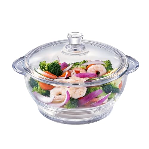 EliteVibe Glass Microwave Steamer