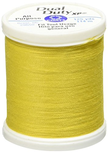 COATS & CLARK S900-9272 Dual Duty XP General Purpose Thread, 125-Yard, Bright Sun Yellow