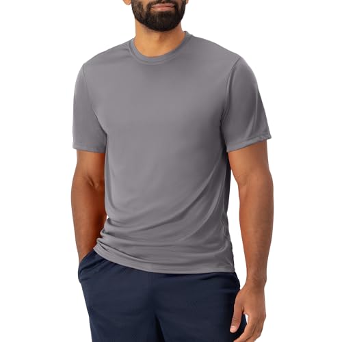 Hanes Men's Cool Dri Performance T-Shirt, Moisture-Wicking Short Sleeve Tee, 40+ UPF Protection, 2 Or 5 Pack2