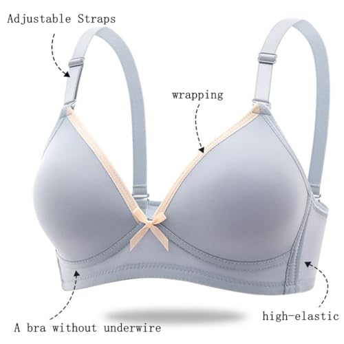 Teen Girls Training Bra Cotton Padded Adjustable Breathable Sports Bras 6 Pack4