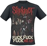 100 % Baumwolle. Slipknot Fuck Me Up Männer T-Shirt schwarz L 100% Baumwolle Band-Merch, Bands
