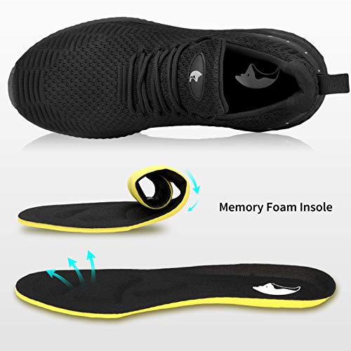 Flysocks Women's Casual Shoes, 13-All Black, 93