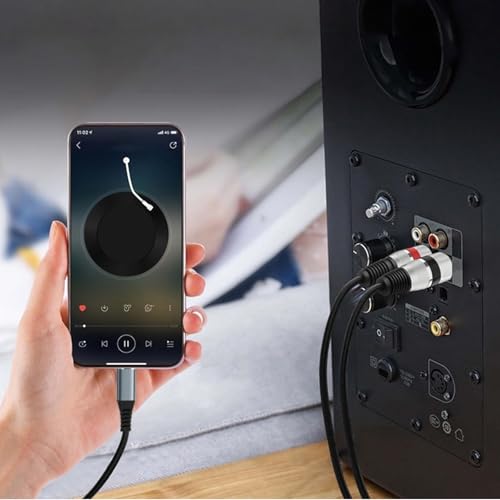Câble répartiteur USB C vers XLR mâle 32 bits/384 kHz blindé tressé