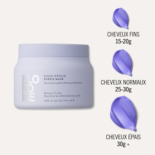 Blondme Bond Repair tratamiento morado 200 ml - vue 8