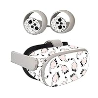 MightySkins Skin Compatible with Oculus Quest 2 - Raining Cats | Protective, Durable, and Unique Vinyl Decal wrap Cover | Easy to Apply, Remove, and Change Styles | Made in The USA, OCQU2-Raining Cats