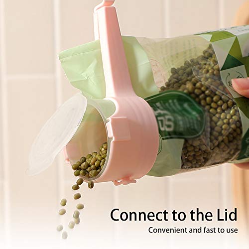 Pinça de vedação,Braçadeira de vedação de alimentos Grãos de cozinha Snacks Clipe de saco de armazen