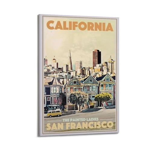Poster sur toile haut de gamme 30x45 cm avec cadre de finition