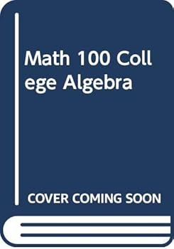 Paperback Math 100 College Algebra Book