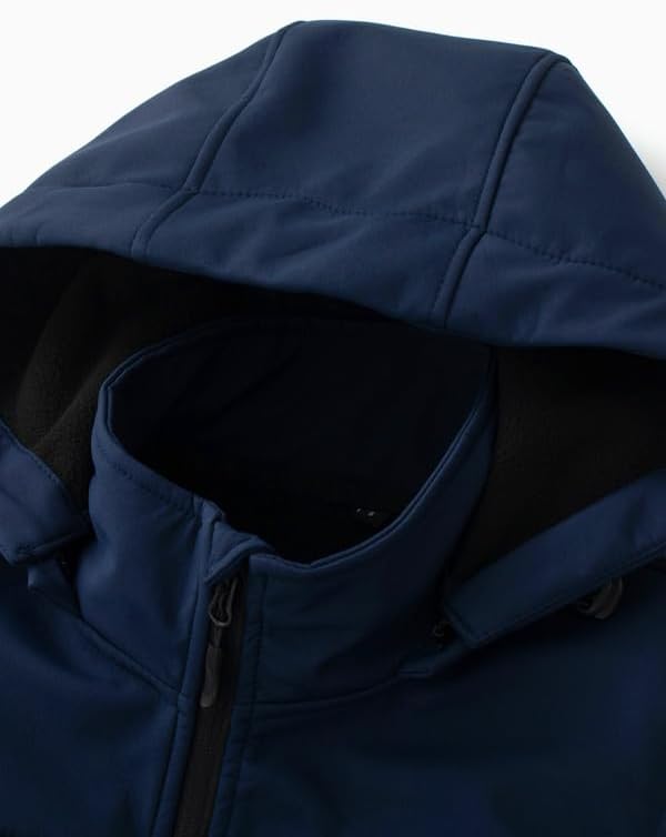 KVE Men's Softshell Vest Windproof Lightweight Golf Vest Outerwear with Pockets, Sleeveless Jacket for Sports - Image 7