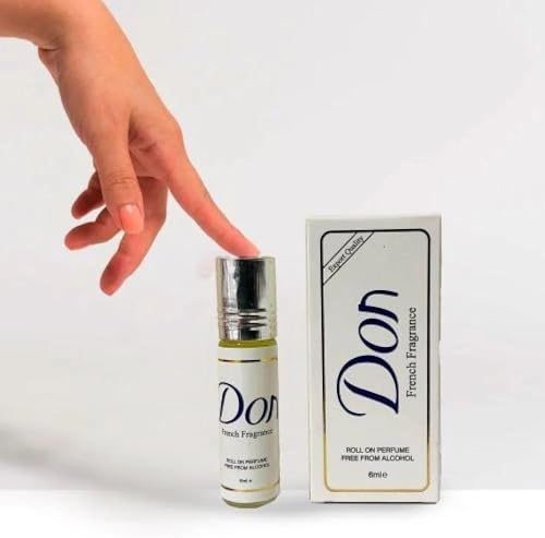 زيت عطري فرنسي دون - Don | زيت عطري خالٍ من الكحول للجنسين - 6 مل (كلاسيك)