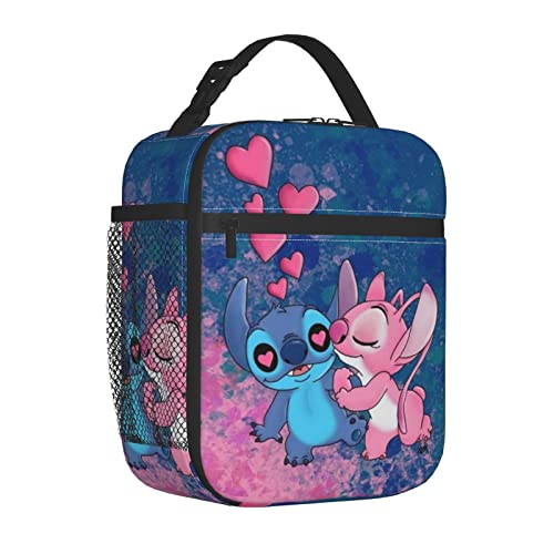 Efasnsad Cartoon Lunch Box Reusable Portable Insulated Cooler Lunch Bag For Picnic Hiking Camping Office Gifts #TOP1