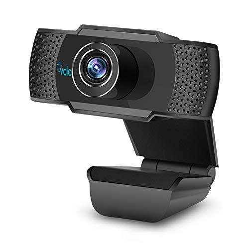vcloo Cámara Web 1080P Full HD con Micrófono - Computadora Portátil PC...