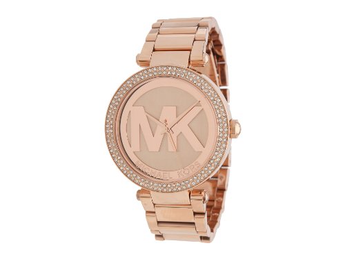 Michael Kors Parker Watch for Women Quartz three hand movement with Stainless steel or Leather strap