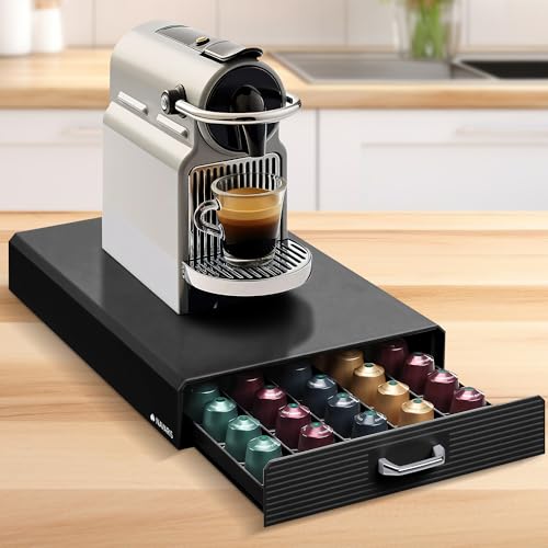 Navaris Dispensador de cápsulas café Compatible con Nespresso -