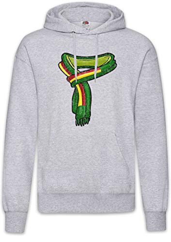 Sweat Rasta Scarf Urban Backwoods avec motif écharpe tricolore intégré