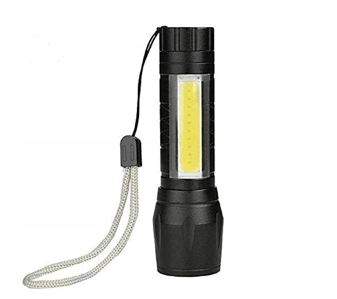 SHOPOLIFE Emergency Light || Mini Pocket Size Torch Light with 3 Mode LED+COB Waterproof Flashlight (1 Pc)-image-31